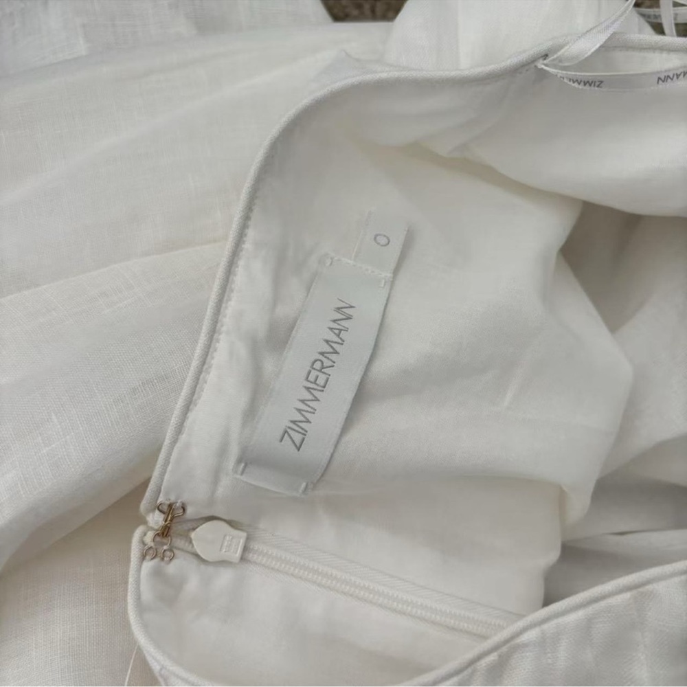 Zimmermann White Midi Dress - Picture 10 of 13
